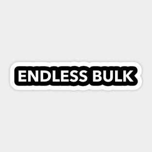 Endless Bulk Sticker